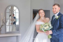 Kedleston Country House wedding photography bride groom couple portrait